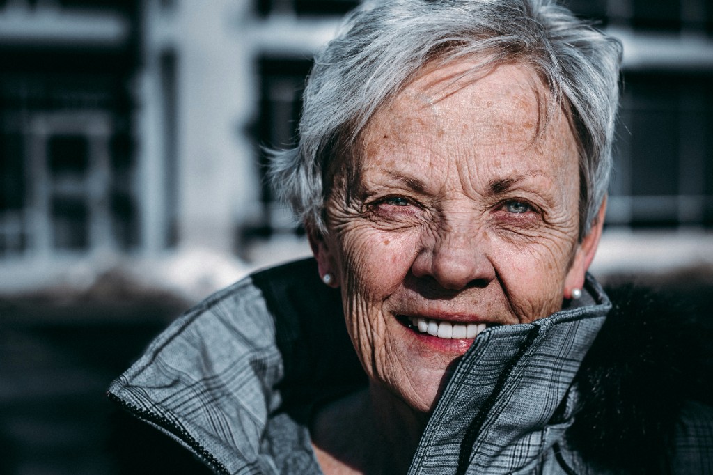 A volunteer smiling - designed for real people like Esme